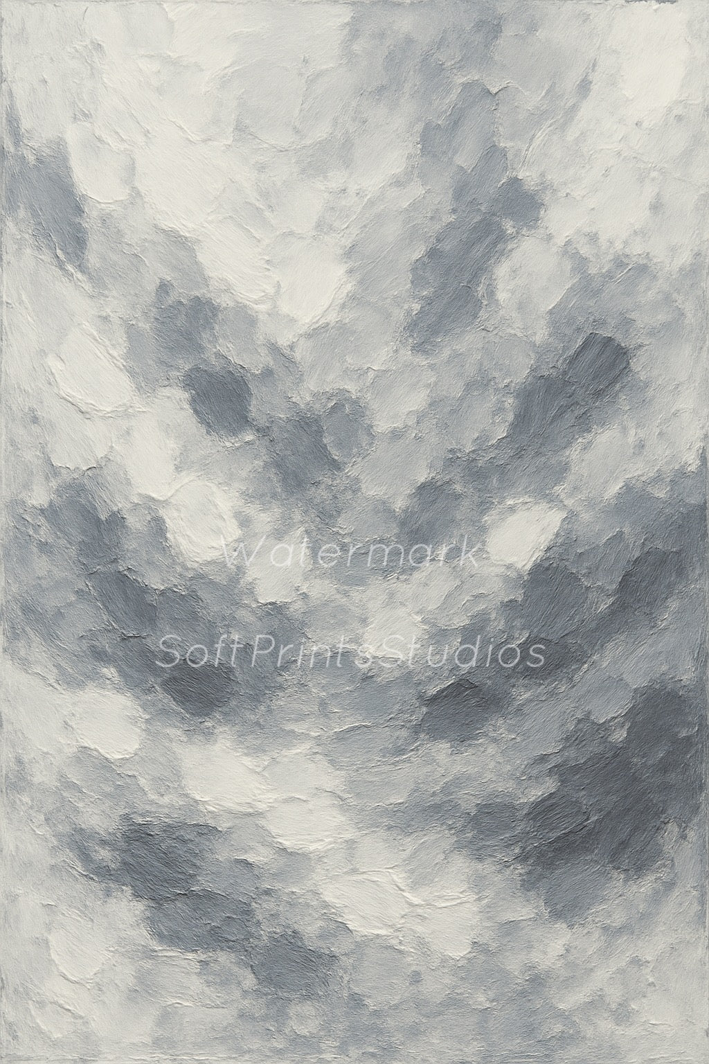 Light gray textured art