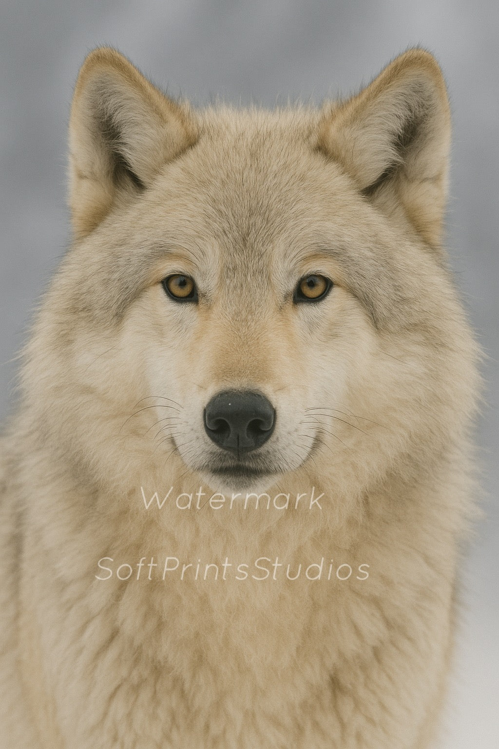 White Wolf portrait