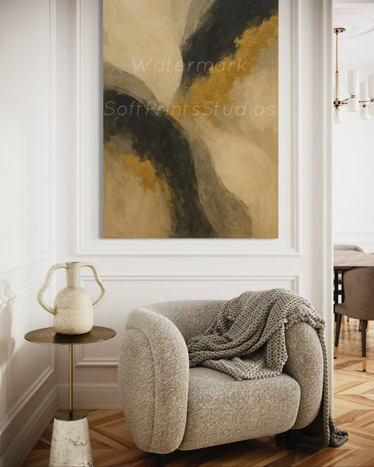 Minimalist contemporary wall art design