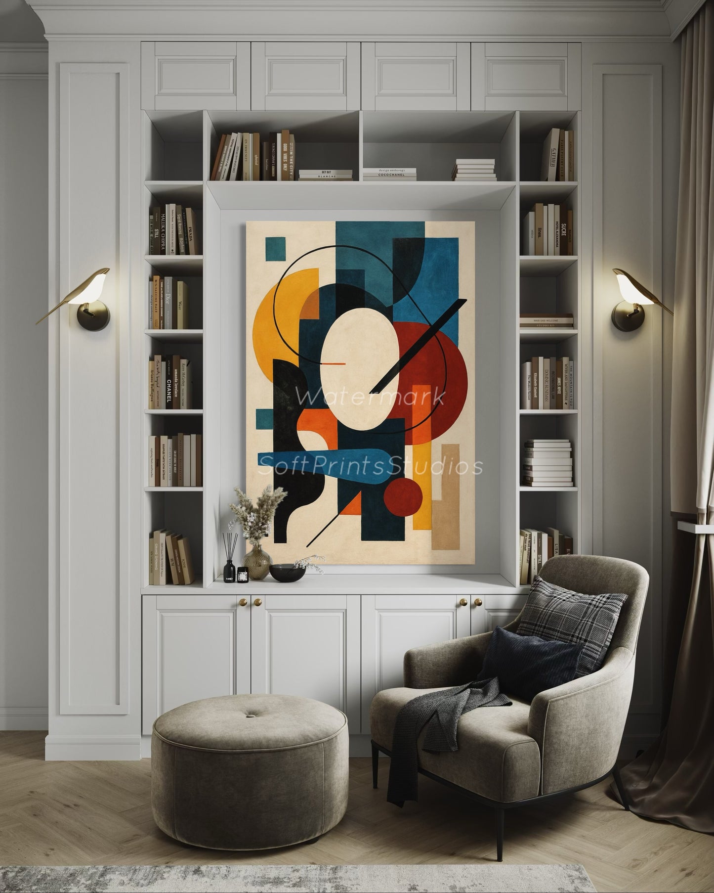 Bold Modern abstract painting