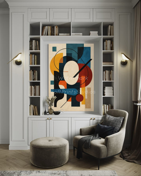 Bold Modern abstract painting