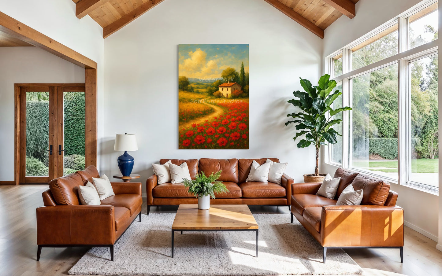 Italian rustic farmhouse painting