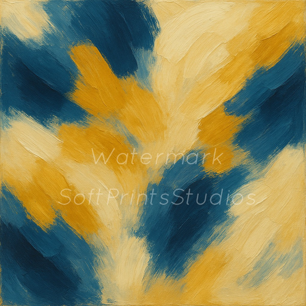 Modern abstract brushstroke Wall art