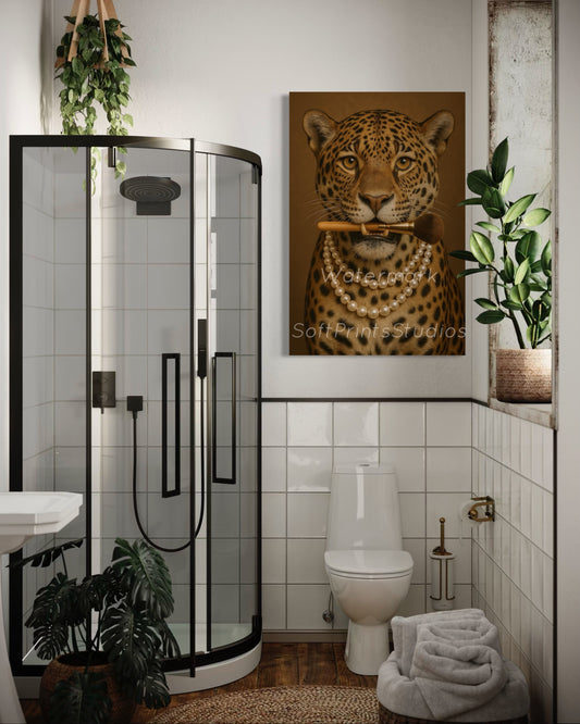 Fashion inspired Jaguar print