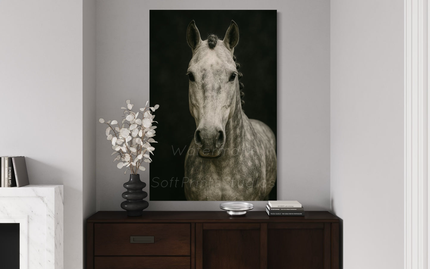 Gray Horse portrait