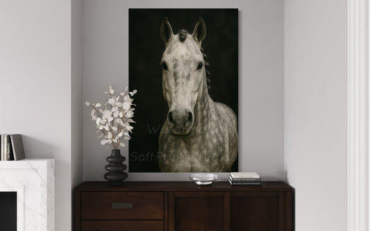 Gray Horse portrait