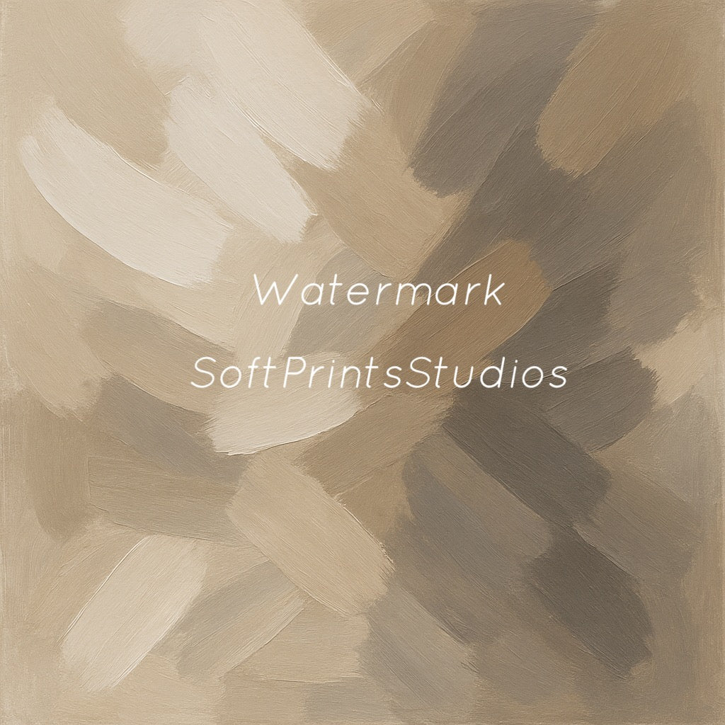 Neutral abstract Wall art