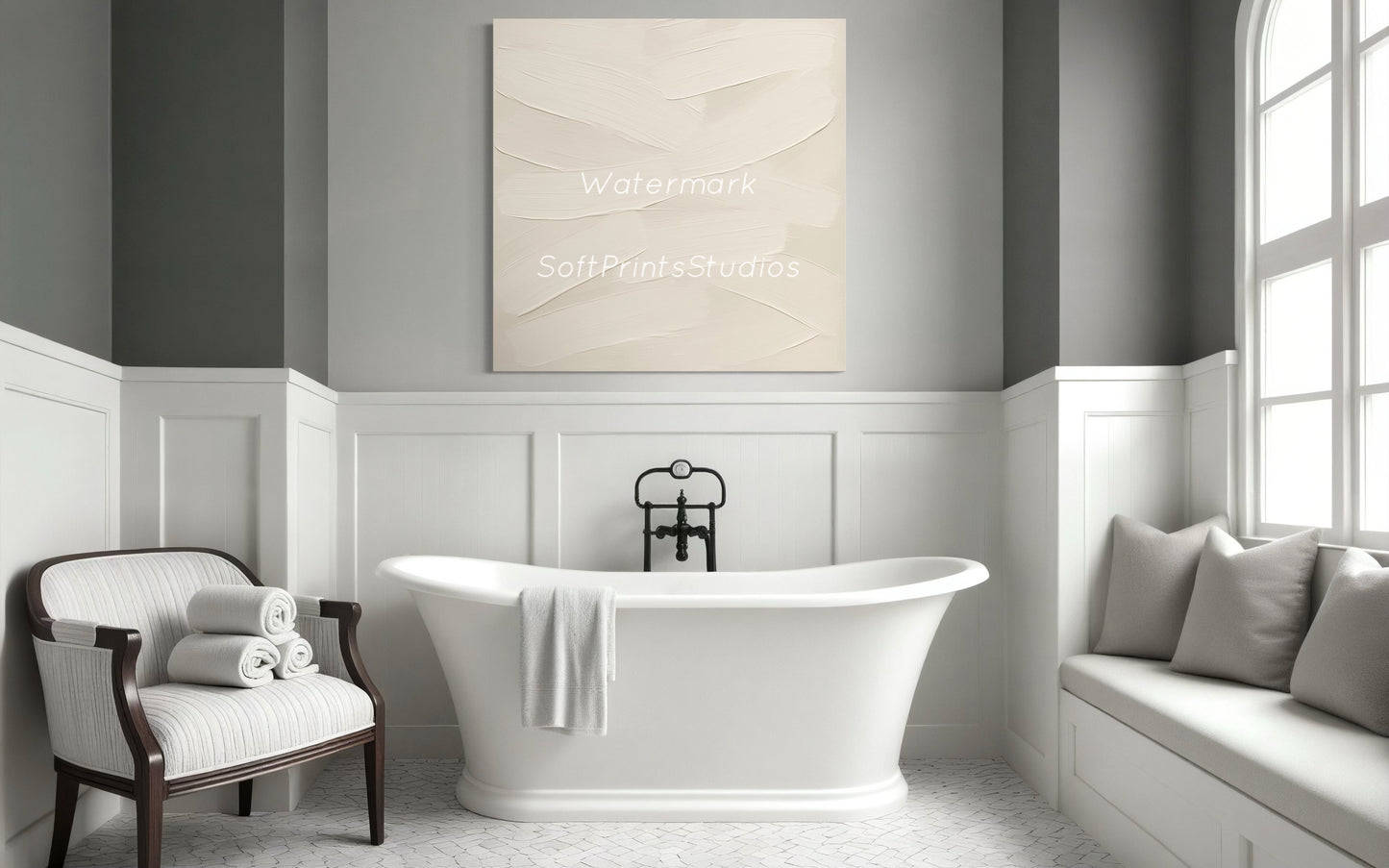 Minimalist abstract wall art print