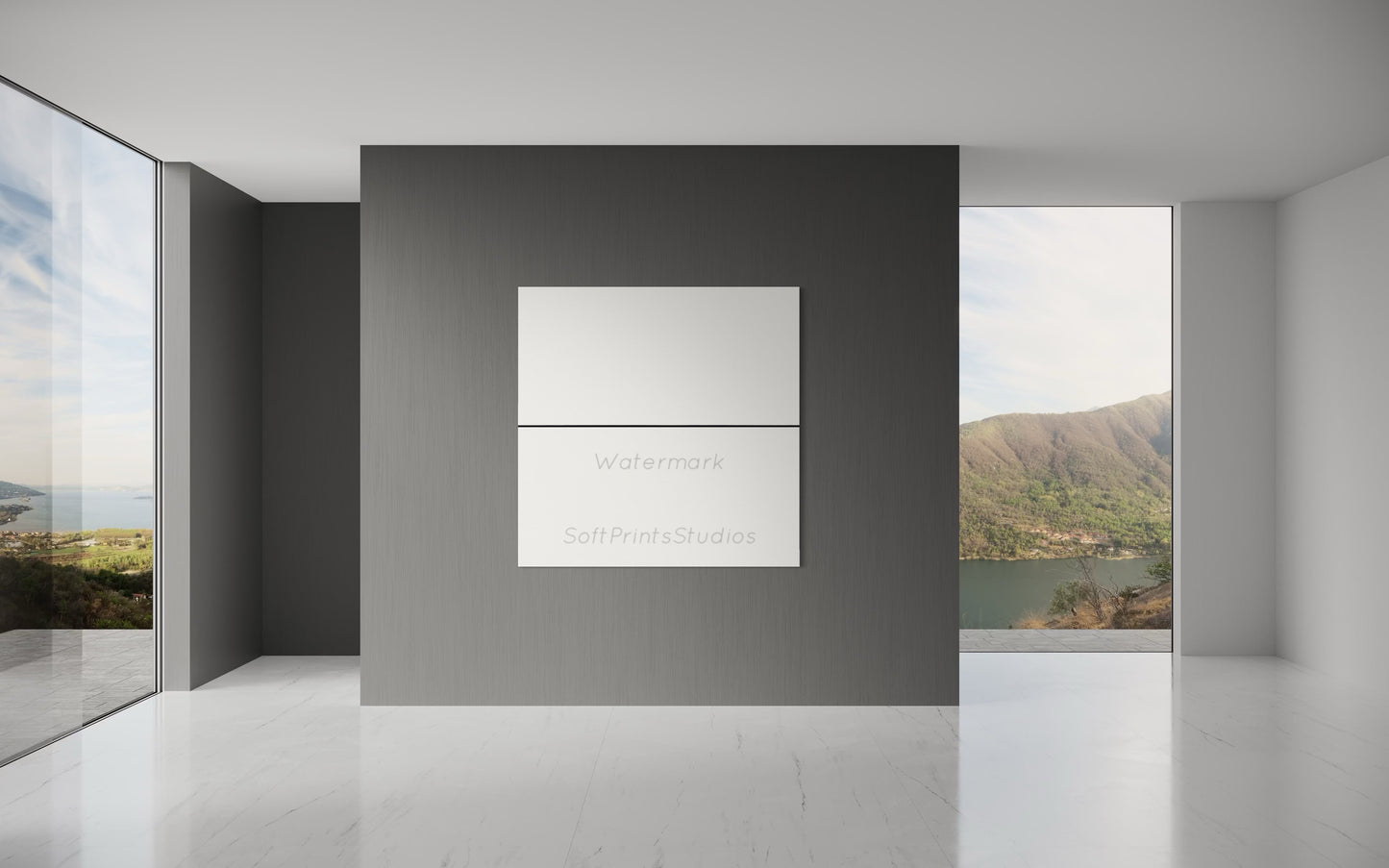 Modern black line art