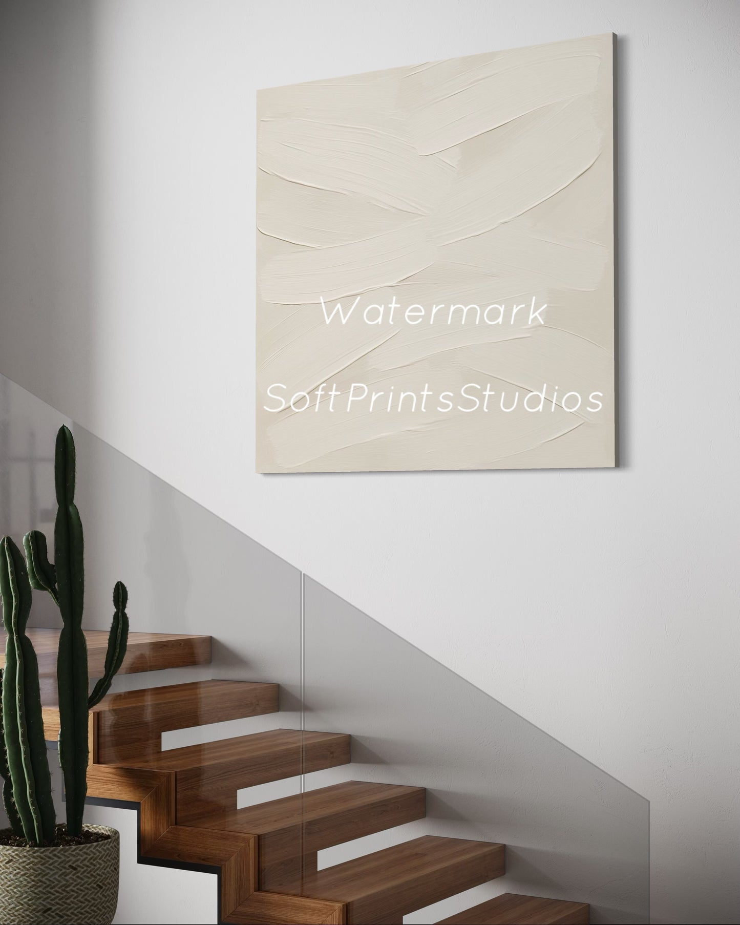 Minimalist abstract wall art print