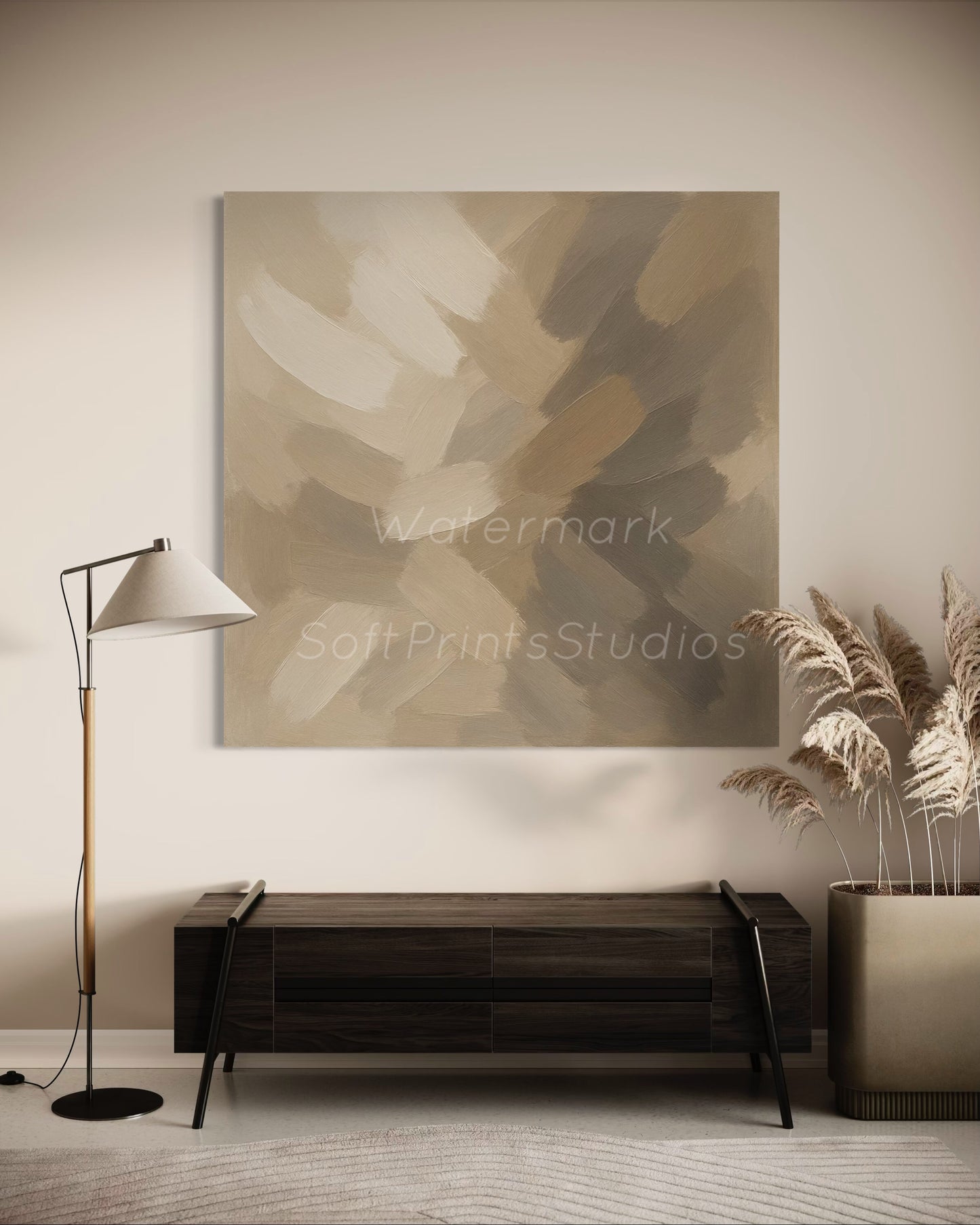 Neutral abstract Wall art