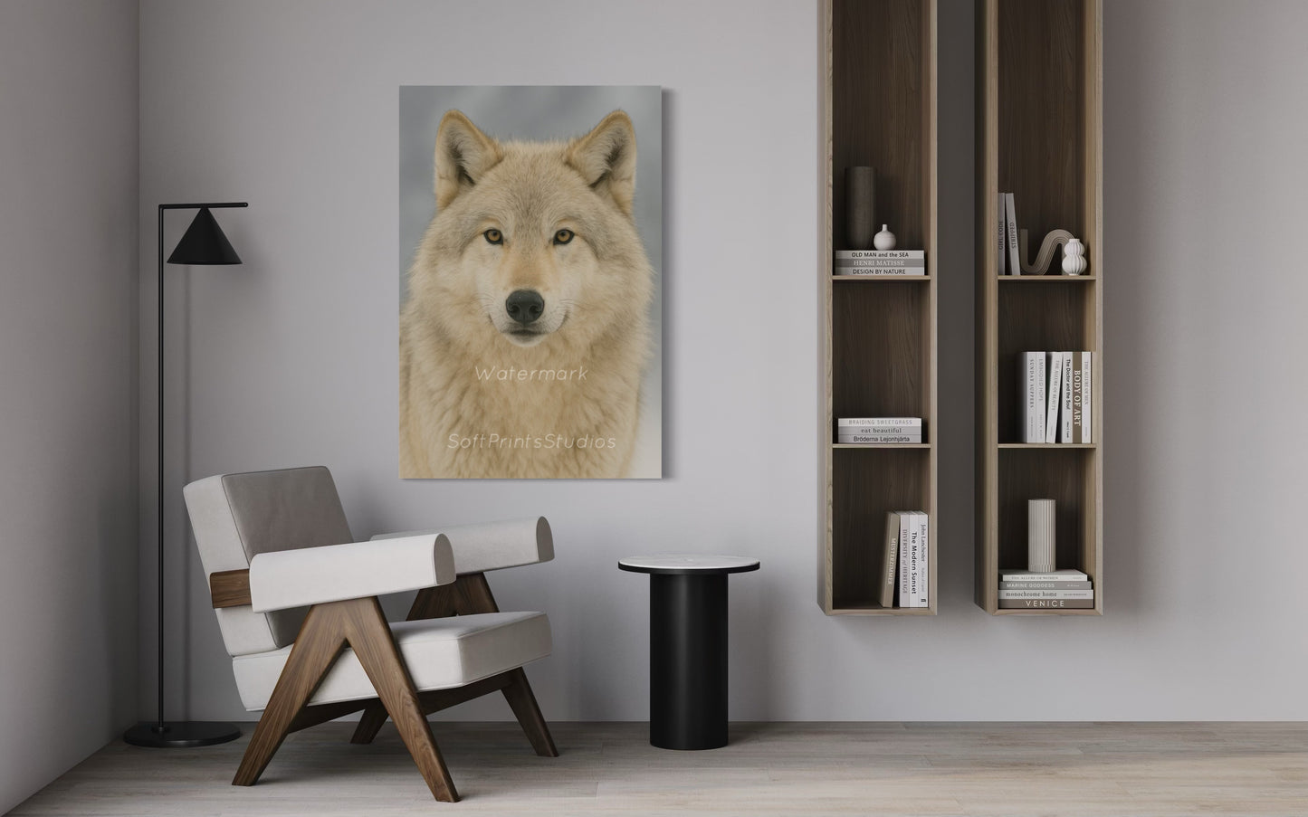 White Wolf portrait